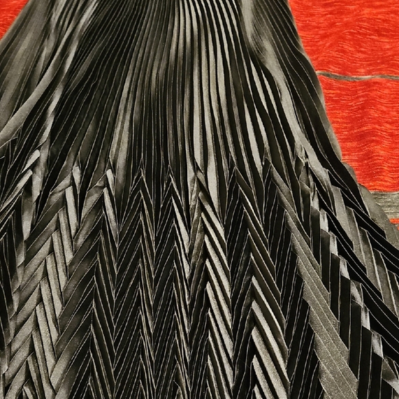 Cachet Skirt Pleated Evening Elegant Skirt Small - Picture 4 of 6